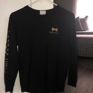 Long sleeve black shirt
